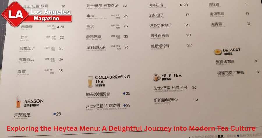 Exploring the Heytea Menu: A Delightful Journey into Modern Tea Culture Exploring the Heytea Menu: A Delightful Journey into Modern Tea Culture