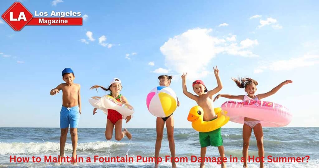 How to Maintain a Fountain Pump From Damage in a Hot Summer?