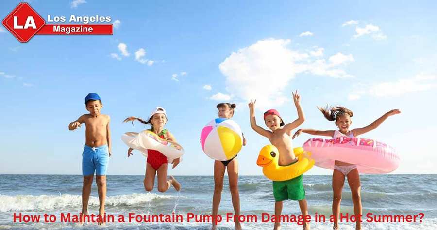 How to Maintain a Fountain Pump From Damage in a Hot Summer?