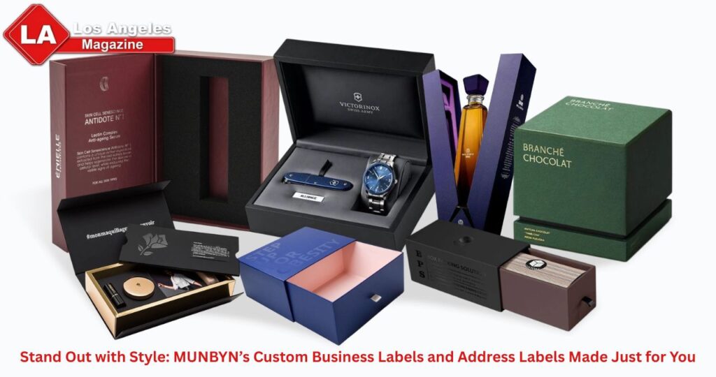 Stand Out with Style: MUNBYN’s Custom Business Labels and Address Labels Made Just for You