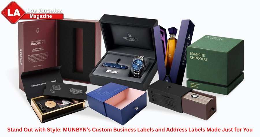 Stand Out with Style: MUNBYN’s Custom Business Labels and Address Labels Made Just for You