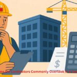 How Many Cost Items Do Contractors Commonly Overlook in a Commercial Estimate?