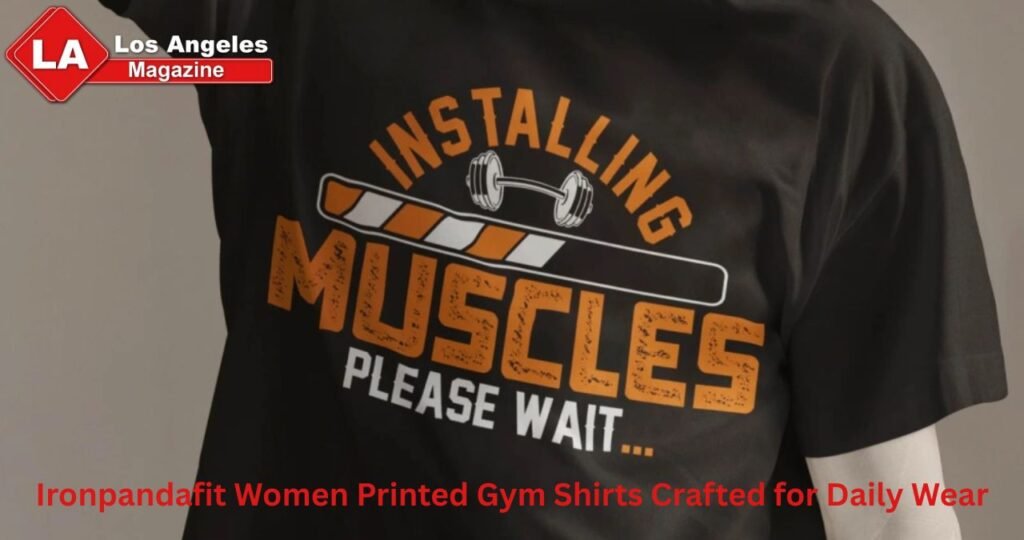 Ironpandafit Women Printed Gym Shirts Crafted for Daily Wear