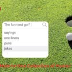 Golf Puns: A Hole-in-One Collection of Humor on the Green