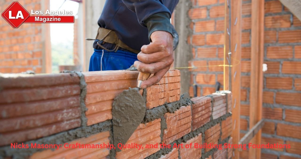 Nicks Masonry: Craftsmanship, Quality, and the Art of Building Strong Foundations