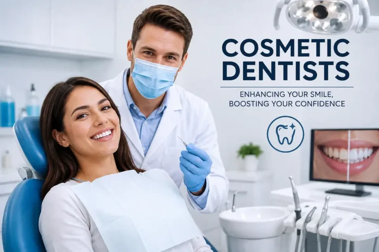 Cosmetic dentists providing professional dental care and smile makeover treatments