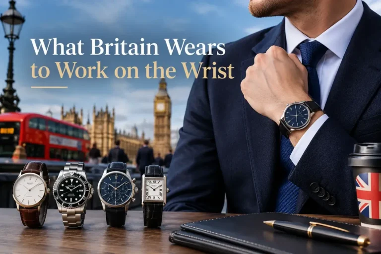What Britain Wears to Work on the Wrist – stylish watches for British office wear